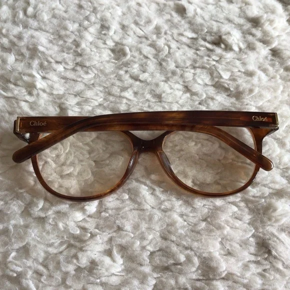 Chloe Eyewear Eyeglasses CE2612 282 Cateye Tortoise Frame - Damaged/Repaired - Picture 6 of 16